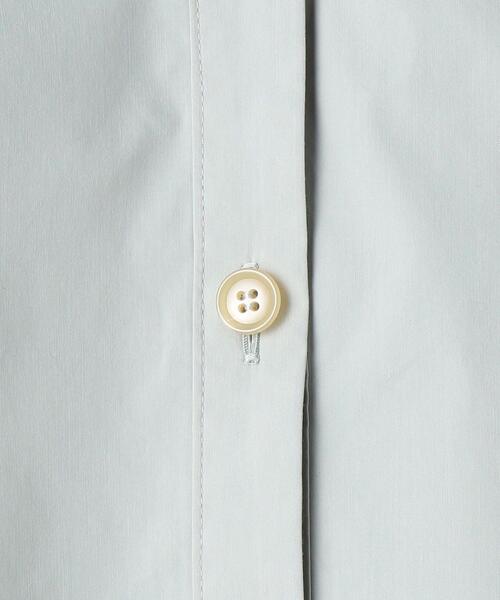 VONDEL（フォンデル）の「＜VONDEL（フォンデル）＞Vネック ギャザースリーブ ブラウス（シャツ/ブラウス・レディース・ライトブルー/ブラック・36）」の16枚目の写真