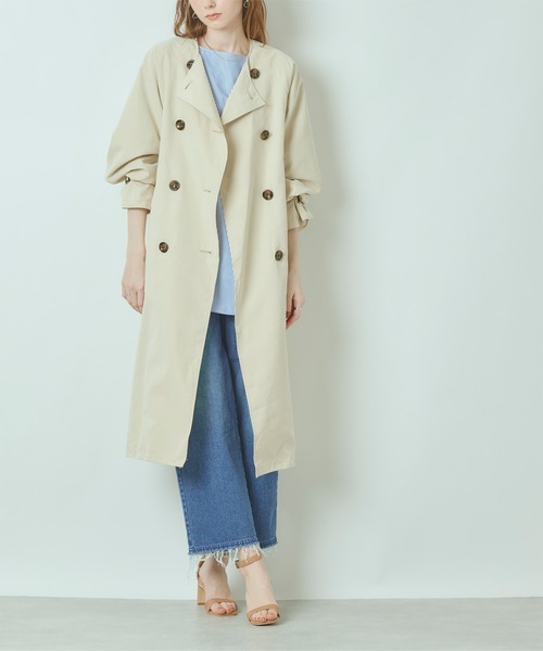 titivate（ティティベイト）の「カットオフワイドデニムパンツ（デニムパンツ・レディース・ライトブルー/オフホワイト/ブルー・S/M/L）」の16枚目の写真