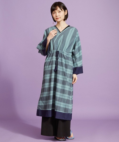 カヤ 弁慶格子ならいワンピース ワンピース カヤ カヤ のファッション通販 Zozotown