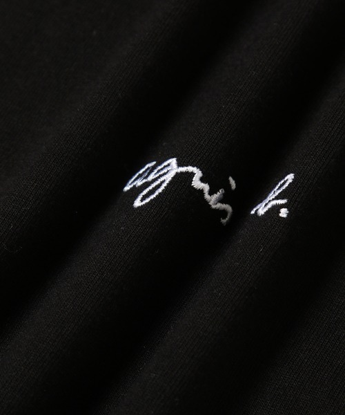 agnes b.（アニエスベー）の「【agnes b. pour ADAM ET ROPE'】DEBARDEUR　POET（Tシャツ/カットソー・レディース・ホワイト/ブラック・S）」の12枚目の写真