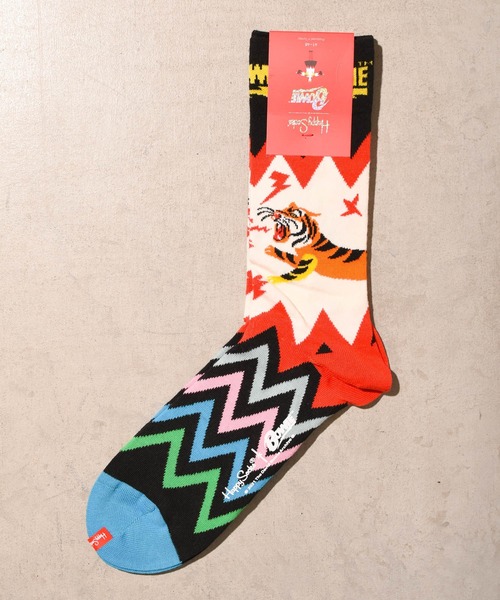Happy Socks（ハッピーソックス）の「HAPPY SOCKS/Happy Socks x Dawid Bowie Sock（ソックス/靴下・レディース・その他1/その他2/その他3/その他4/その他5/その他6/その他7・S/M）」の3枚目の写真