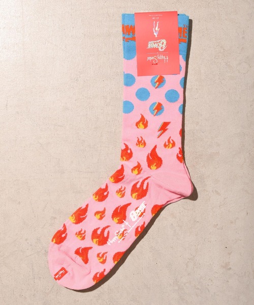 Happy Socks（ハッピーソックス）の「HAPPY SOCKS/Happy Socks x Dawid Bowie Sock（ソックス/靴下・レディース・その他1/その他2/その他3/その他4/その他5/その他6/その他7・S/M）」の4枚目の写真