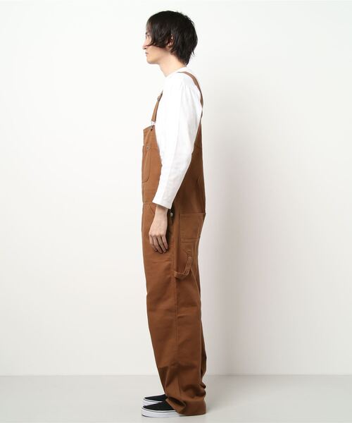 FREE GATE（フリーゲート）の「【WEB限定販売】フリーゲート/FREEGATE カツラギオーバーオール（サロペット/オーバーオール・メンズ・ブラウン/アイボリー/ブラック・X-LARGE/LARGE/MEDIUM）」の4枚目の写真