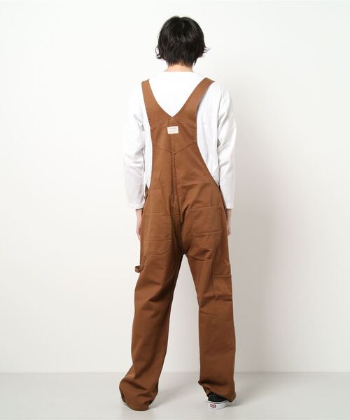 FREE GATE（フリーゲート）の「【WEB限定販売】フリーゲート/FREEGATE カツラギオーバーオール（サロペット/オーバーオール・メンズ・ブラウン/アイボリー/ブラック・X-LARGE/LARGE/MEDIUM）」の5枚目の写真