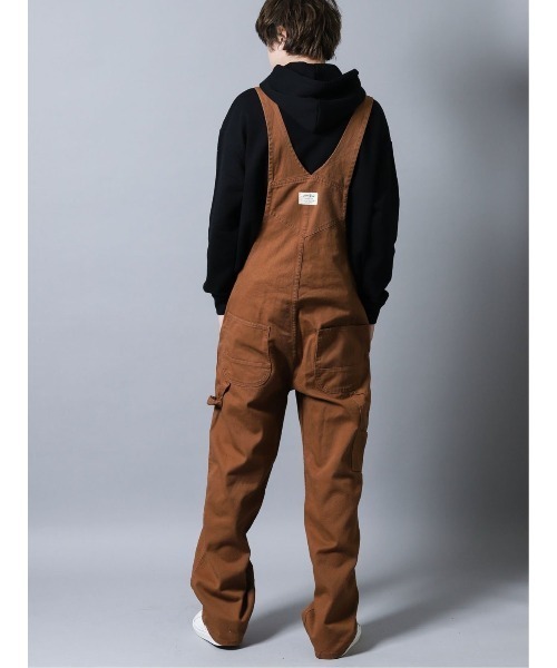 FREE GATE（フリーゲート）の「【WEB限定販売】フリーゲート/FREEGATE カツラギオーバーオール（サロペット/オーバーオール・メンズ・ブラウン/アイボリー/ブラック・X-LARGE/LARGE/MEDIUM）」の11枚目の写真