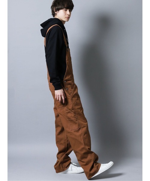 FREE GATE（フリーゲート）の「【WEB限定販売】フリーゲート/FREEGATE カツラギオーバーオール（サロペット/オーバーオール・メンズ・ブラウン/アイボリー/ブラック・X-LARGE/LARGE/MEDIUM）」の12枚目の写真