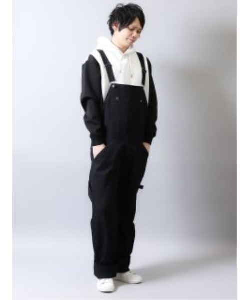 FREE GATE（フリーゲート）の「【WEB限定販売】フリーゲート/FREEGATE カツラギオーバーオール（サロペット/オーバーオール・メンズ・ブラウン/アイボリー/ブラック・X-LARGE/LARGE/MEDIUM）」の14枚目の写真