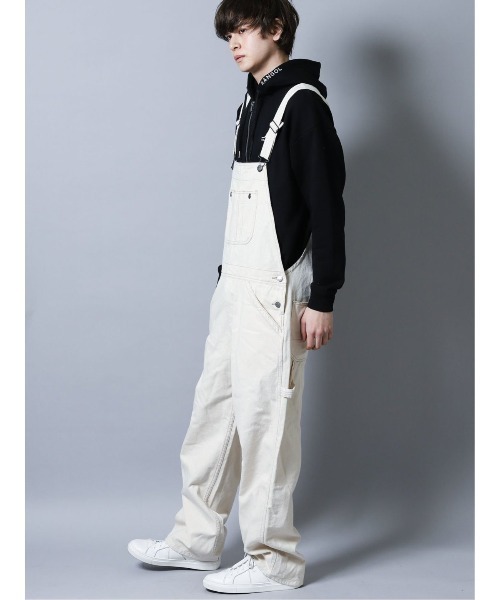 FREE GATE（フリーゲート）の「【WEB限定販売】フリーゲート/FREEGATE カツラギオーバーオール（サロペット/オーバーオール・メンズ・ブラウン/アイボリー/ブラック・X-LARGE/LARGE/MEDIUM）」の16枚目の写真