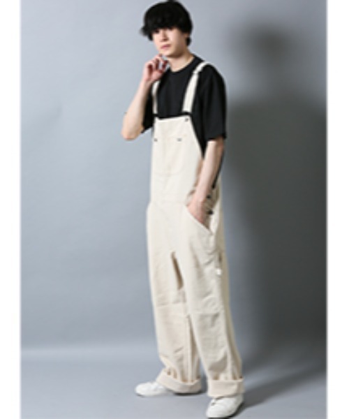 FREE GATE（フリーゲート）の「【WEB限定販売】フリーゲート/FREEGATE カツラギオーバーオール（サロペット/オーバーオール・メンズ・ブラウン/アイボリー/ブラック・X-LARGE/LARGE/MEDIUM）」の18枚目の写真