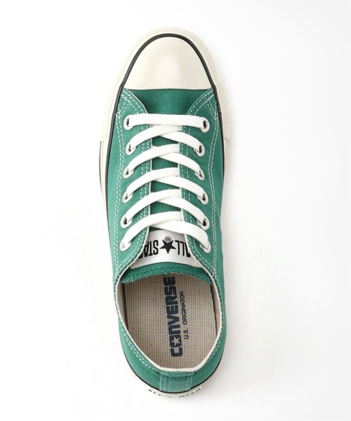 CONVERSE ALL STAR（コンバースオールスター）の「【CONVERSE / コンバース】all star us colors ox（スニーカー・レディース・グリーン・23cm/23.5cm/24cm）」の9枚目の写真
