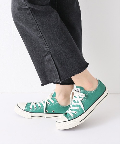 CONVERSE ALL STAR（コンバースオールスター）の「【CONVERSE / コンバース】all star us colors ox（スニーカー・レディース・グリーン・23cm/23.5cm/24cm）」の5枚目の写真