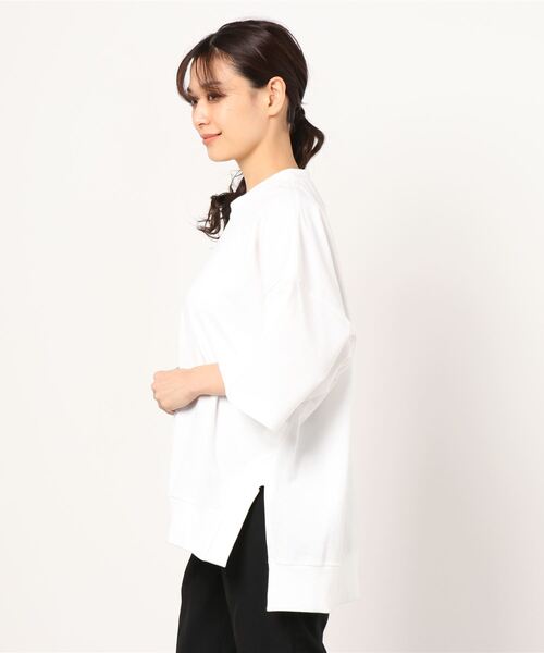 UJOH（ウジョー）の「Ujoh（ウジョ―）ビッグクルーネックTシャツ（Tシャツ/カットソー・レディース・ホワイト・2）」の3枚目の写真