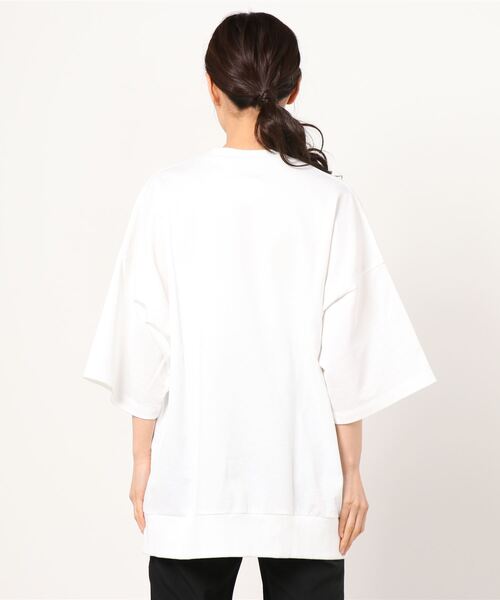 UJOH（ウジョー）の「Ujoh（ウジョ―）ビッグクルーネックTシャツ（Tシャツ/カットソー・レディース・ホワイト・2）」の2枚目の写真