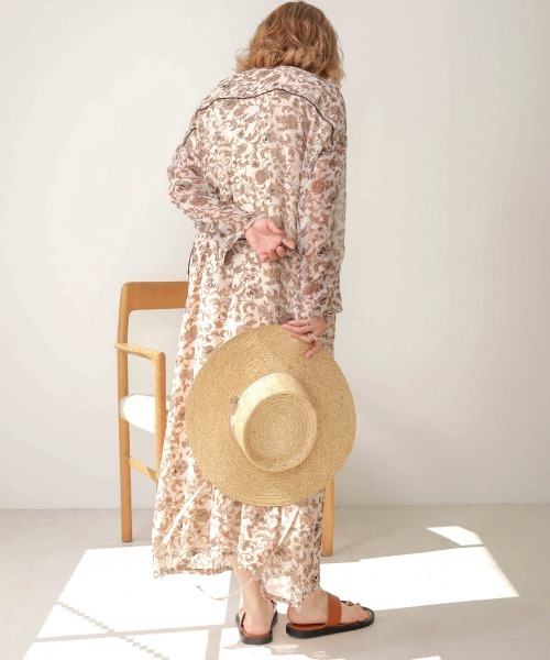 Bab(バブ)の「【WEB限定】ペイズリー2WAYワンピース(ワンピース・レディース・ブラック/ベージュ・38)」の17枚目の写真