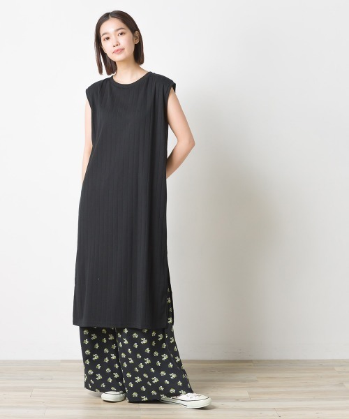 セール 汗染み防止リブノースリーブワンピース ワンピース Omnes Another Edition オムネス アナザーエディション のファッション通販 Zozotown