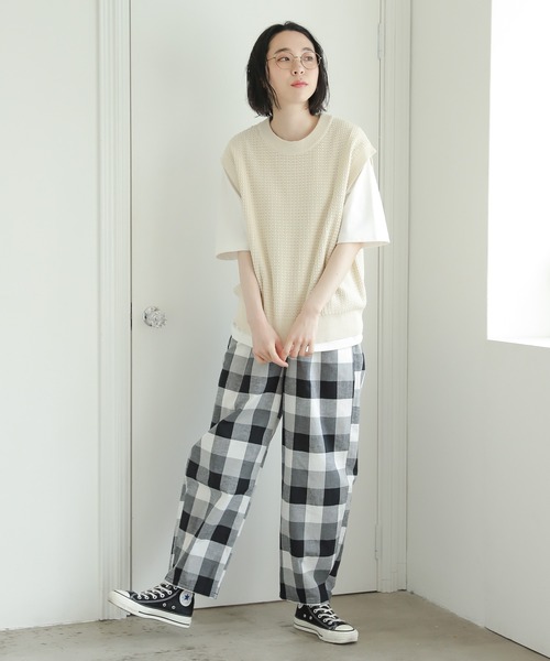 studio CLIP（スタディオクリップ）の「【着が効くナツPANTS】夏の思い出スラウチパンツ（その他パンツ・レディース・ライトグレー/ベージュ/ブラウン/その他1・MEDIUM/LARGE/X-LARGE/XXX-LARGE/XX-LARGE）」の15枚目の写真