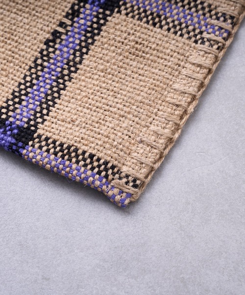 PUAL CE CIN（ピュアルセシン）の「【TARANGO JUTE】ジュートチェックトートバッグ（トートバッグ・レディース・その他1/その他2・FREE）」の12枚目の写真