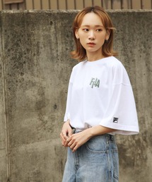 FILA | 【FILA】ユニセックス ビッグシルエットバックイラストTシャツ(Tシャツ/カットソー)