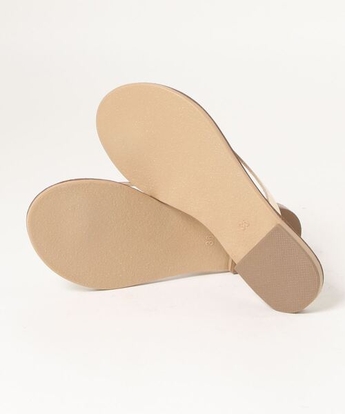 SHENERY（シーナリー）の「(NICOLAS LAINAS/ニコラスライナス)フラットサンダル（サンダル・レディース・シルバー/ゴールド・38/36/37）」の4枚目の写真