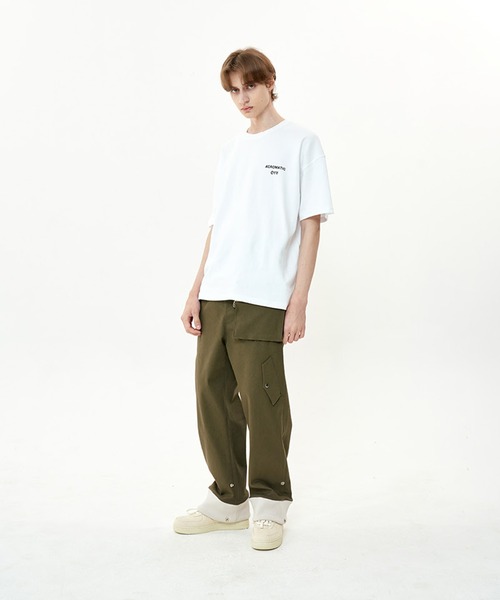 OY（オーワイ）の「『OY/オーワイ』B/S LOGO T/ロゴプリント半袖Tシャツ（Tシャツ/カットソー・メンズ・ブルー/ブラック/ホワイト・FREE）」の5枚目の写真