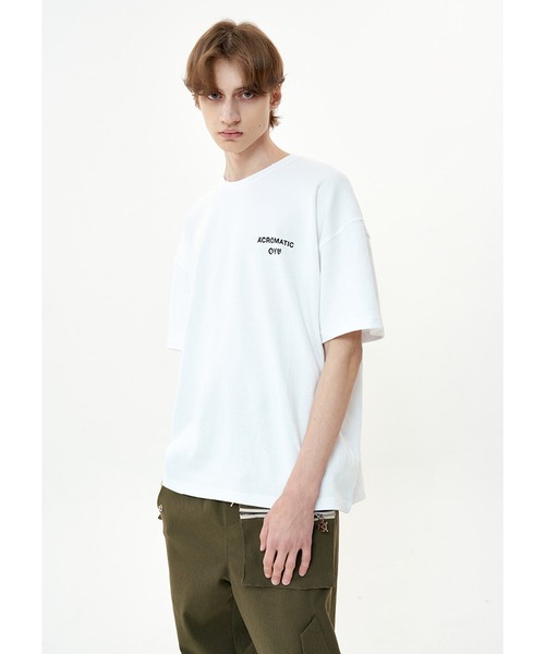 OY（オーワイ）の「『OY/オーワイ』B/S LOGO T/ロゴプリント半袖Tシャツ（Tシャツ/カットソー・メンズ・ブルー/ブラック/ホワイト・FREE）」の7枚目の写真