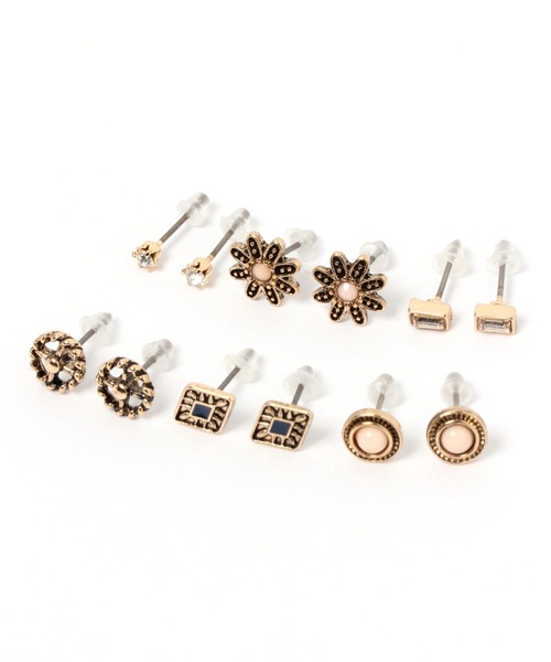 studio CLIP（スタディオクリップ）の「6SETアソートピアス（ピアス（両耳用）・レディース・その他1/その他2/その他3/その他4・FREE）」の2枚目の写真