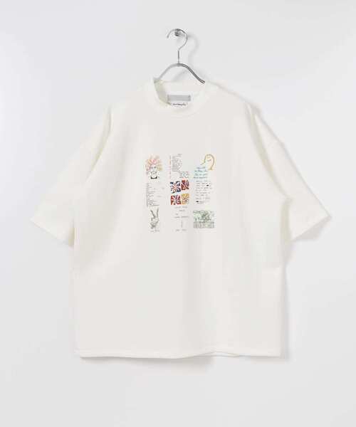 Mark Gonzales（マーク・ゴンザレス）の「Mark Gonzales×SOP　『別注』マークゴンザレスTシャツ(5分袖)B（Tシャツ/カットソー・メンズ・ライトベージュ/ホワイト/チャコールグレー・MEDIUM/LARGE）」の15枚目の写真