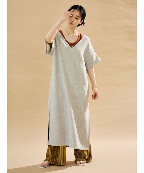 Ungrid（アングリッド）の「ランダムテレコカラータンクトップ（タンクトップ・レディース・ブラック/ブルー/アイボリー/キャメル・FREE）」の8枚目の写真