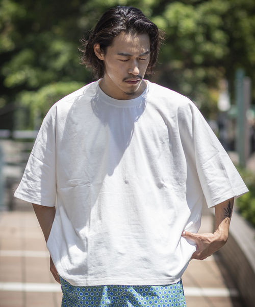 JOINT WORKS(ジョイントワークス)の「JW-DOLMAN Tシャツ(Tシャツ/カットソー・メンズ・ホワイト/ブラック・MEDIUM/LARGE)」の4枚目の写真