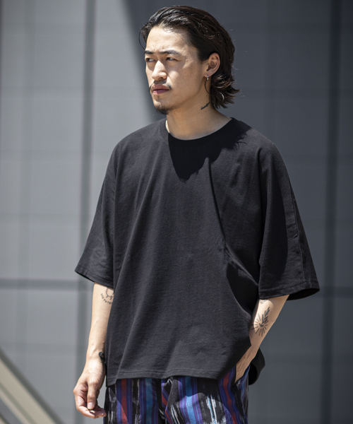 JOINT WORKS(ジョイントワークス)の「JW-DOLMAN Tシャツ(Tシャツ/カットソー・メンズ・ホワイト/ブラック・MEDIUM/LARGE)」の7枚目の写真