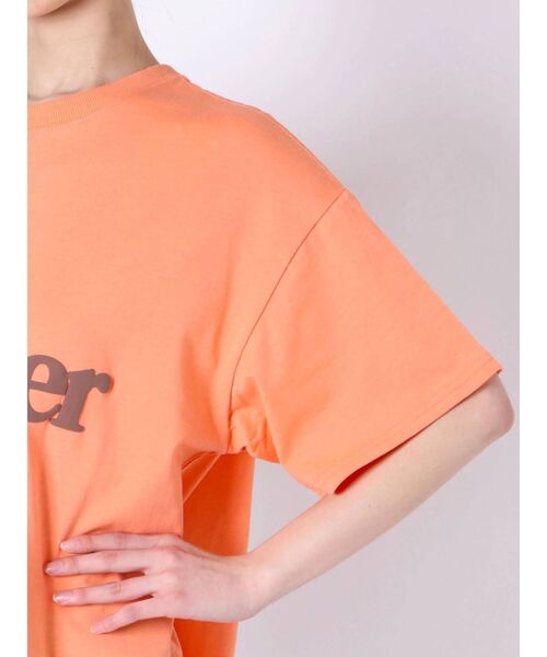 jouetie（ジュエティ）の「レトロ BIG Tシャツ（Tシャツ/カットソー・レディース・オフホワイト/ブラック・MEDIUM）」の16枚目の写真