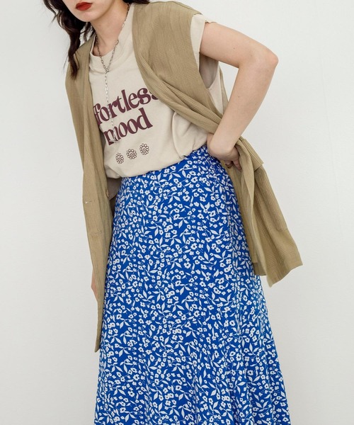 w closet（ダブルクローゼット）の「【新色追加】チェック調オーバーベスト（ベスト・レディース・ブラック/ベージュ/モカ・FREE）」の12枚目の写真