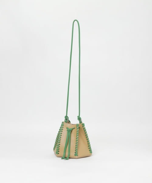 PROTCOL（プロトコル）の「【URBS別注】PROTCOL　exclusive HEXIAGON BAG（ショルダーバッグ・レディース・グリーン・FREE）」の2枚目の写真