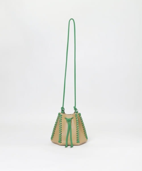 PROTCOL（プロトコル）の「【URBS別注】PROTCOL　exclusive HEXIAGON BAG（ショルダーバッグ・レディース・グリーン・FREE）」の5枚目の写真