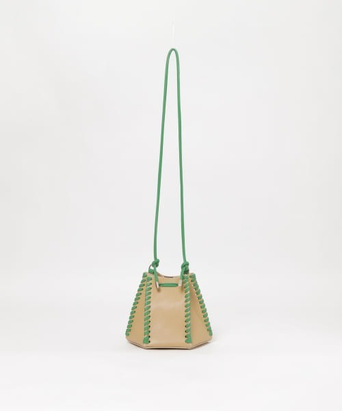 PROTCOL（プロトコル）の「【URBS別注】PROTCOL　exclusive HEXIAGON BAG（ショルダーバッグ・レディース・グリーン・FREE）」の6枚目の写真