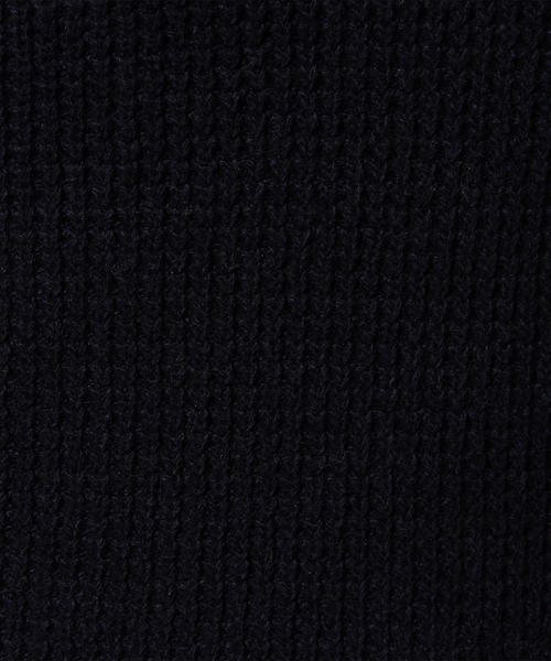 green label relaxing（グリーンレーベルリラクシング）の「GT R/N/W ボトルネック POニット 7G（ニット/セーター・レディース・オフホワイト/ネイビー/パープル・フリー）」の4枚目の写真