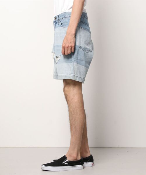 JAPAN BLUE JEANS(ジャパンブルージーンズ)の「5ポケットスリムショーツ / デニムボーダー(その他パンツ・メンズ・インディゴブルー・36inch/28inch/30inch/32inch)」の6枚目の写真