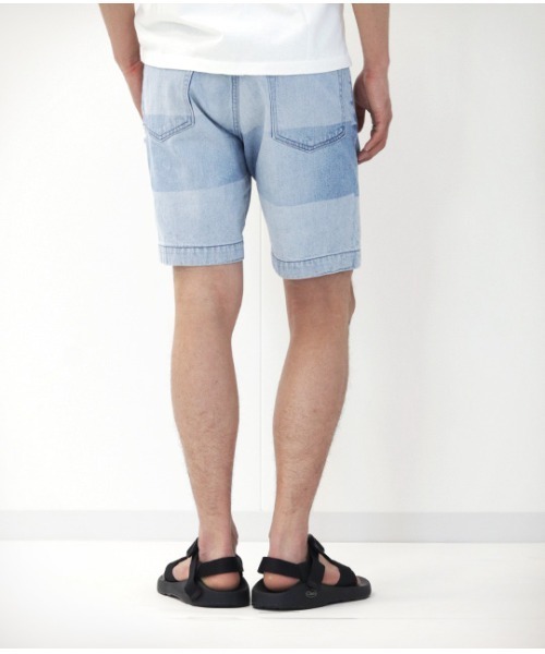 JAPAN BLUE JEANS(ジャパンブルージーンズ)の「5ポケットスリムショーツ / デニムボーダー(その他パンツ・メンズ・インディゴブルー・36inch/28inch/30inch/32inch)」の3枚目の写真
