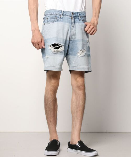 JAPAN BLUE JEANS(ジャパンブルージーンズ)の「5ポケットスリムショーツ / デニムボーダー(その他パンツ・メンズ・インディゴブルー・36inch/28inch/30inch/32inch)」の8枚目の写真