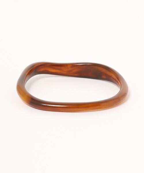 Port（ポート）の「ニュアンスカラー アクリル バングル（バングル/リストバンド・レディース・ブラウン/ライトブラウン/クリーム/ライトピンク・FREE）」の11枚目の写真