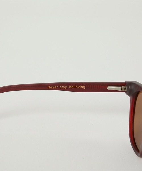Proof Eyewear（プルーフアイウェア）の「Proof Eyewear/プルーフアイウェア ADA（サングラス・メンズ・ブラック/ブラウン/ワイン・FREE）」の5枚目の写真