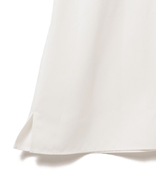 Ray BEAMS（レイビームス）の「FRED PERRY × Ray BEAMS / 別注 リブカラー シャツ（シャツ/ブラウス・レディース・ホワイト/ネイビー・ONE SIZE）」の12枚目の写真