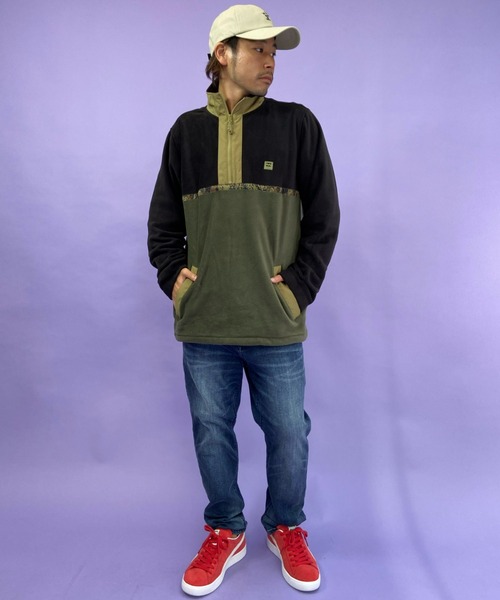 BILLABONG（ビラボン）の「BILLABONG/ビラボン フリース ハーフジップ