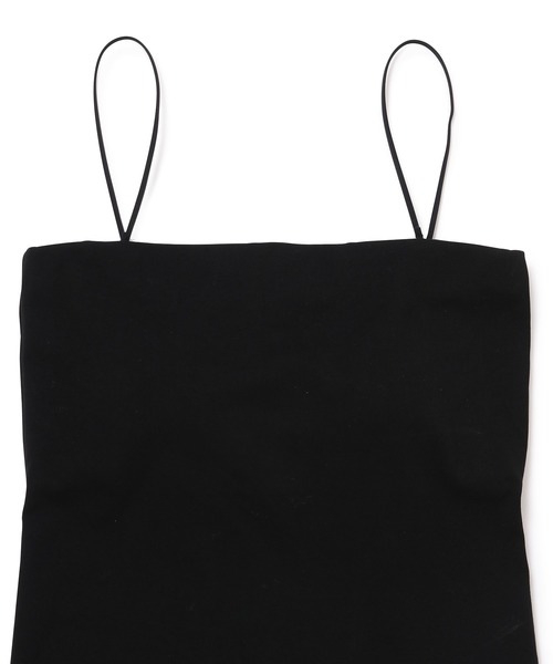 MADEMOISELLE ROPE'（マドモアゼル ロペ）の「<取り外し可能ストラップ付き>ベアトップ（Tシャツ/カットソー・レディース・ホワイト/ブラック/ダークブラウン・38）」の13枚目の写真