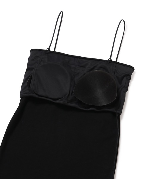 MADEMOISELLE ROPE'（マドモアゼル ロペ）の「<取り外し可能ストラップ付き>ベアトップ（Tシャツ/カットソー・レディース・ホワイト/ブラック/ダークブラウン・38）」の17枚目の写真