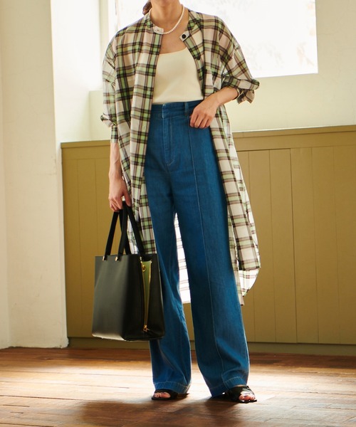 E'POR（エポール）の「【E'POR】【A4対応】 Y BAG Wideサイドジップ横型トートバッグ）（トートバッグ・レディース・ブラック/ダークブラウン/ブラウン/オフホワイト・FREE）」の14枚目の写真