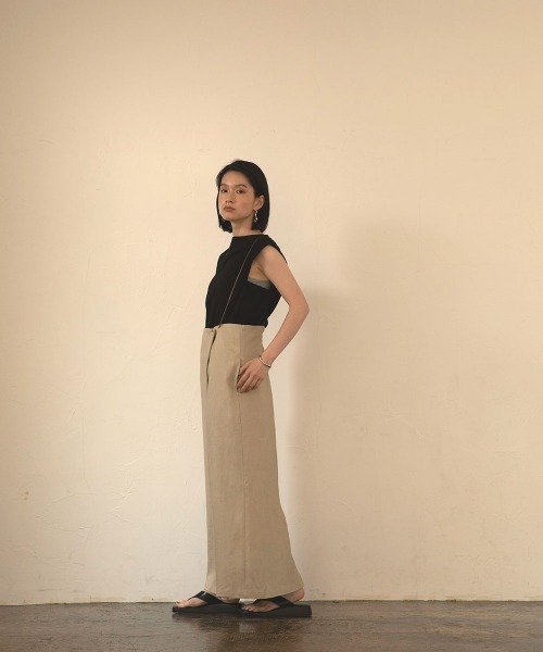 marjour（マージュール）の「CODE SUSPENDERS WRAP SKIRT（スカート・レディース・ベージュ・M）」の19枚目の写真