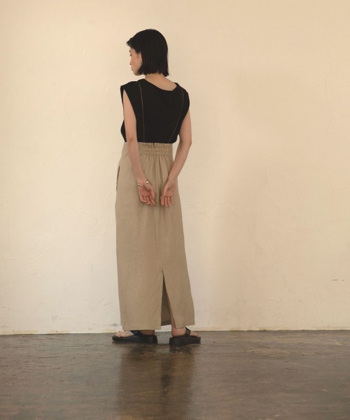 marjour（マージュール）の「CODE SUSPENDERS WRAP SKIRT（スカート・レディース・ベージュ・M）」の20枚目の写真