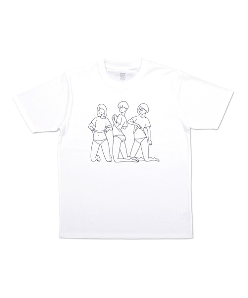Take Off Tee Girls 白根ゆたんぽ コラボtシャツ Tシャツ カットソー Design Tshirts Store Graniph デザイン ティーシャツ ストア グラニフ のファッション通販 Zozotown