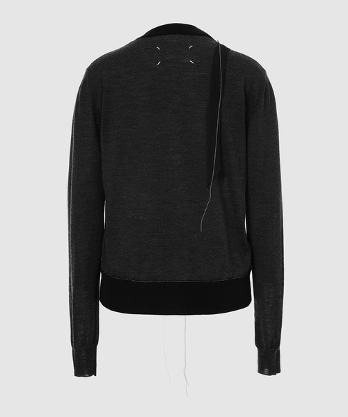 Maison Margiela(メゾンマルジェラ)の「PULLOVER(スウェット・レディース・グレー系その他/バーガンディー・SMALL/X-SMALL)」の4枚目の写真